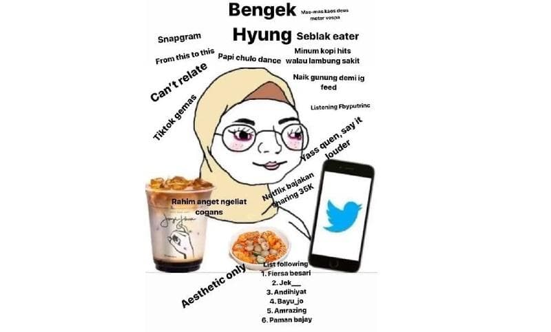 Meme The Nuruls yang sering dipakai di media sosial Indonesia. (Reddit)