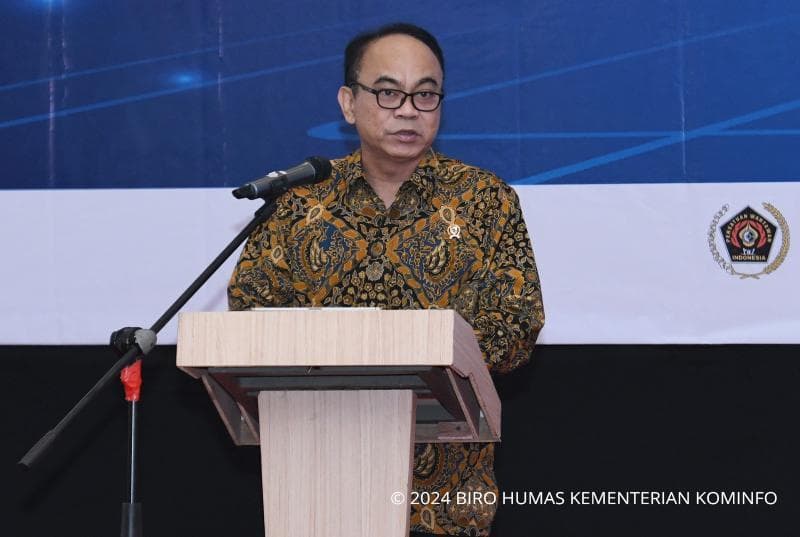 Menteri Budi Arie mendorong industri pers nasional untuk berinovasi. (dok. Kominfo)