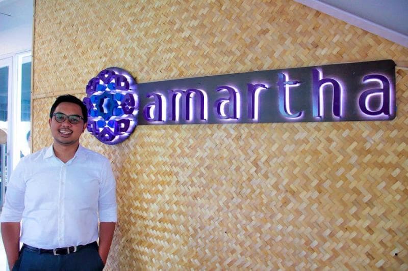 Andi Taufan Garuda Putra, CEO Amartha.(Beritagar)<br>