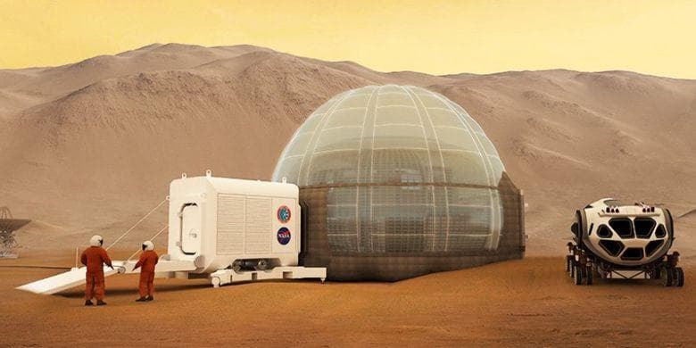 NASA Buka Lowongan: Simulasi Hidup di Mars selama Setahun