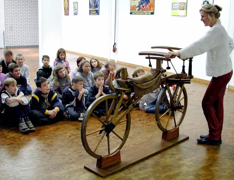 Cikal bakal sepeda modern, Laufmaschine. (Technoseum Media Center/Rhein Neckar)