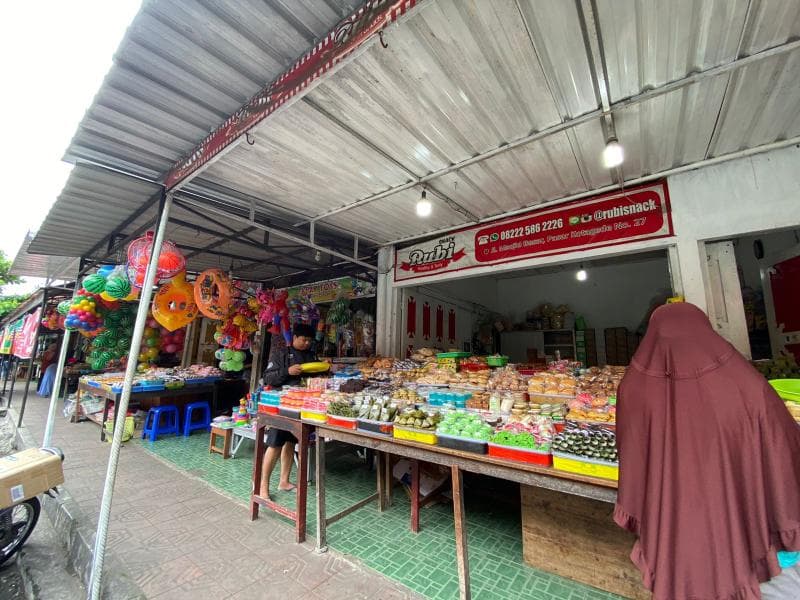 Pasar Legi Kotagede dikenal sebagai surga kuliner Yogyakarta. (Jogjaprov)
