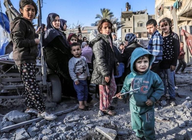 Diharapkan, resolusi ini bisa menghentikan serangan brutal Israel ke Gaza. (AFP)