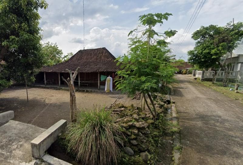 Dusun Borangan dulu jadi lokasi perang pada masa perjuangan meraih dan mempertahankan kemerdekaan. (Google Street View)