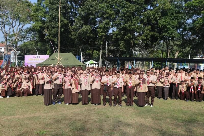 Sekolah tetap wajib menyediakan ekstrakurikuler pramuka, tapi siswa boleh memilih ikut atau nggak. (UMM)