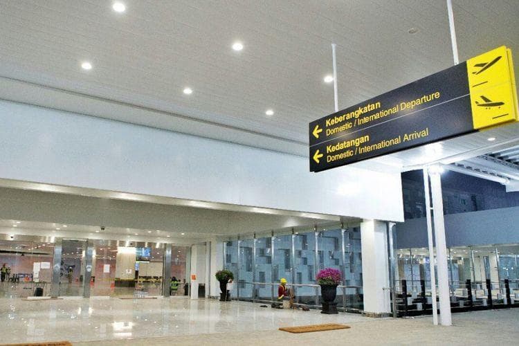 PT Angkasa Pura I mendirikan Posko Angkutan Udara Lebaran 2024 di Bandara&nbsp;Internasional Jenderal Ahmad Yani Semarang. (Kompas)