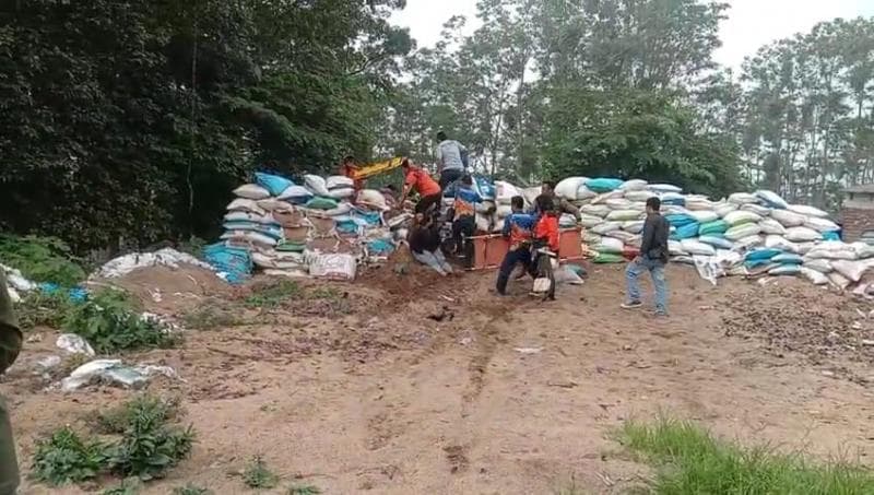 Keberadaan benteng sekam bisa menyelamatkan banyak pengendara yang alami rem blong. (Jatimnet/Hasan)