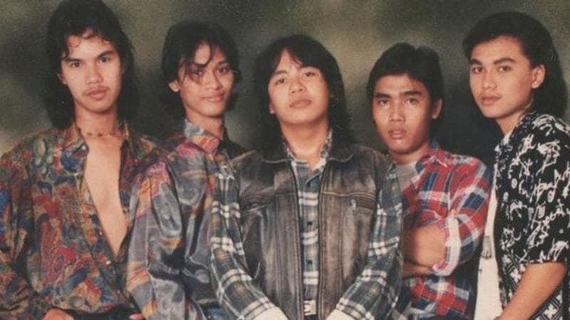 Formasi Dewa 19 pada dekade 1990-an. (IG Ari Lasso)