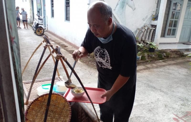 Soto sapi di Warung Mas Heri di Temanggung. (Temanggungkab)