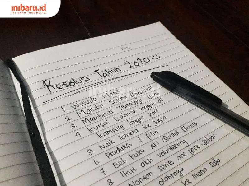 Apapun mimpimu tahun ini, semoga terwujud ya, <i>Millens</i>! (Inibaru.id/ Dyana Ulfach)