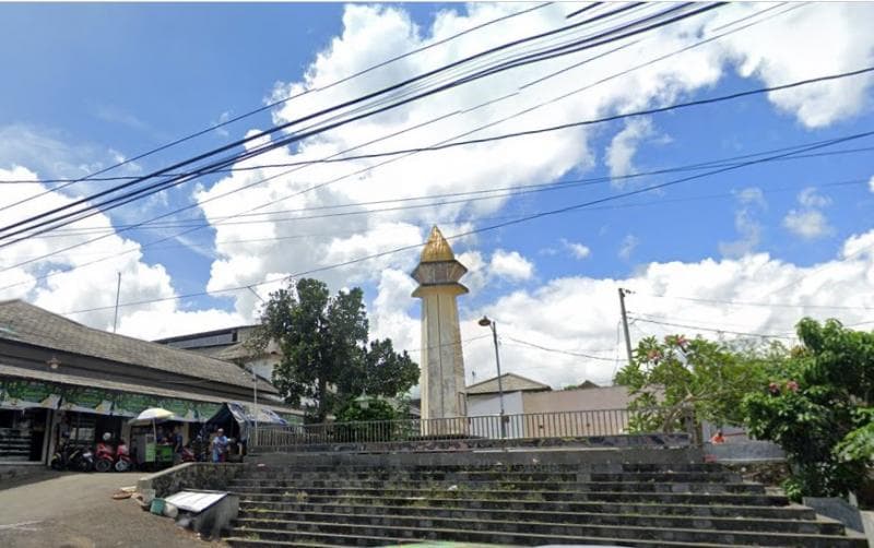 Tugu Joko Songo di dekat Pasar Matesih, Karanganyar. (Google Street View)