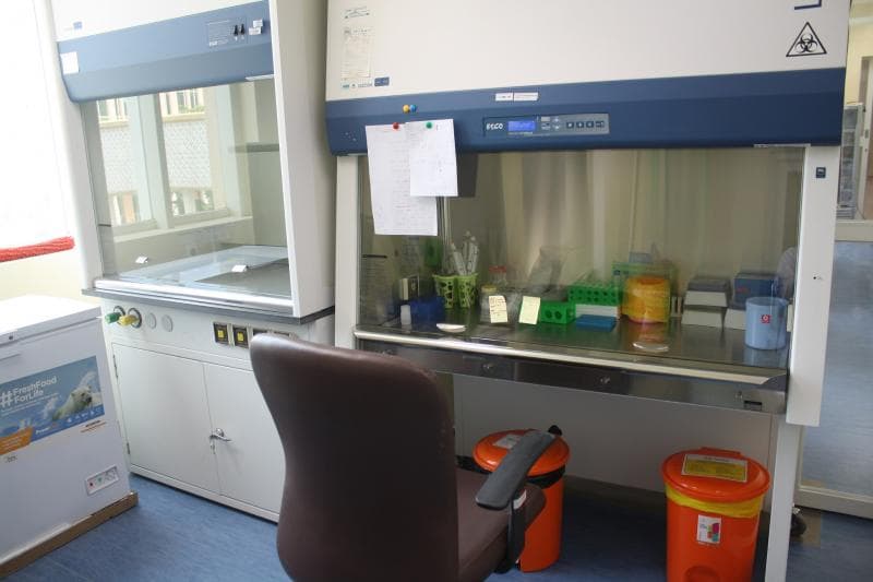 &nbsp;Salah satu sudut di Laboratorium Pemeriksaan Covid-2019 di RS UNS. (Dok RS UNS)