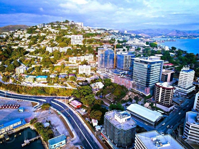 Pemandangan Port Morresby, Ibu Kota Papua New Guinea. (Medium/Osei Agyemang)