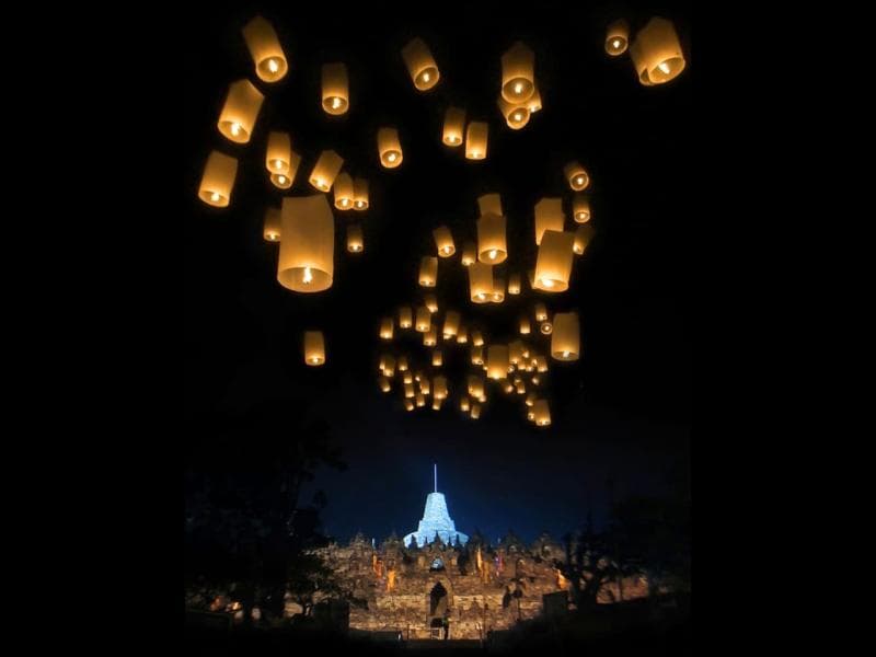 Perayaan Waisak 2024 di Candi Borobudur bakal digelar pada Kamis (24/5/2024). (Soco.id)