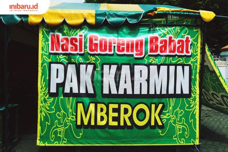 Kedai Nasi Goreng Babat Pak Karmin Mberok. (Inibaru.id/ Isma Swastiningrum)<br>