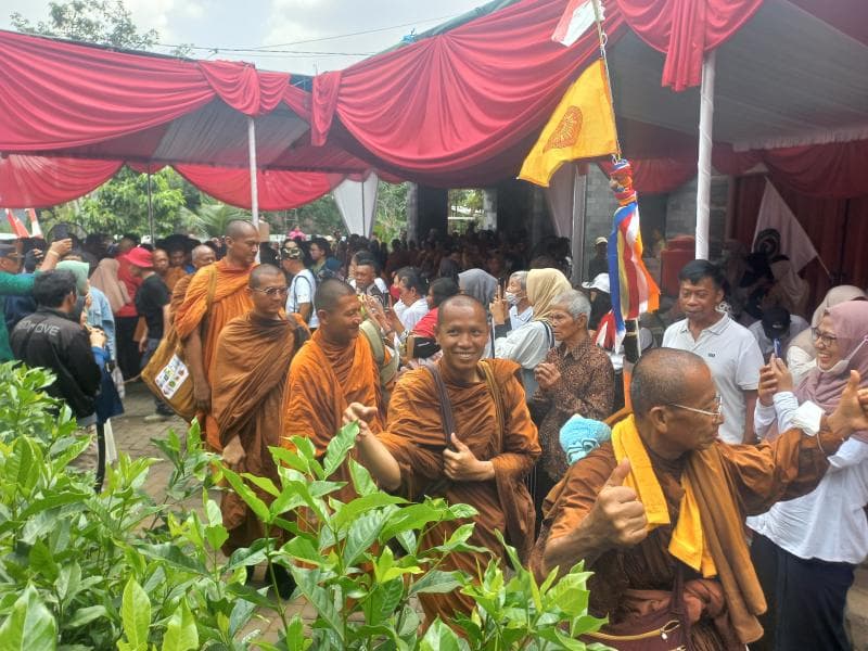 Perjalanan Biksu Thudong Tahun Ini akan Start dari Kota Semarang