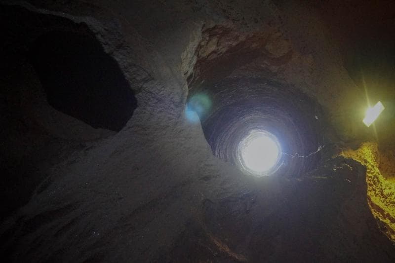 Sumur Mbah Harto yang jadi awal penemuan Gua Tanding. (Insanwisata/Reza Nurdiana)