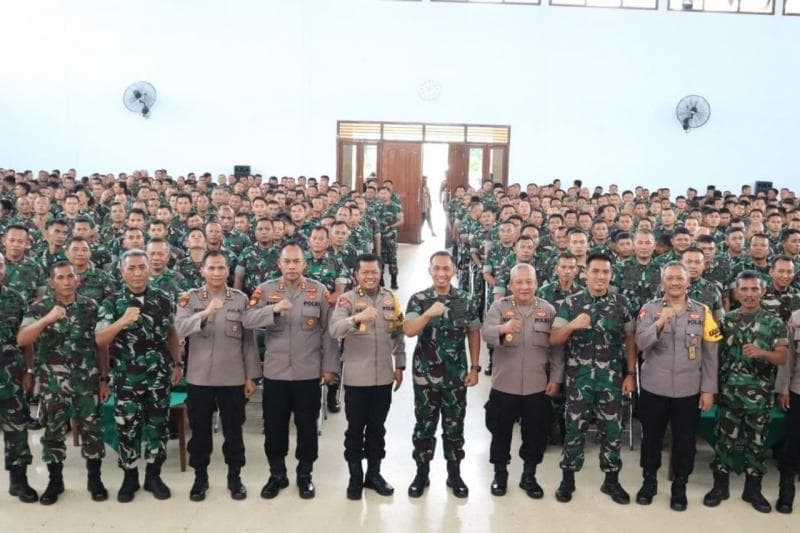 TNI-Polri adalah arda terdepan dalam menjaga keamanan dan ketertiban selama pilkada. (Humas Polda Jateng)