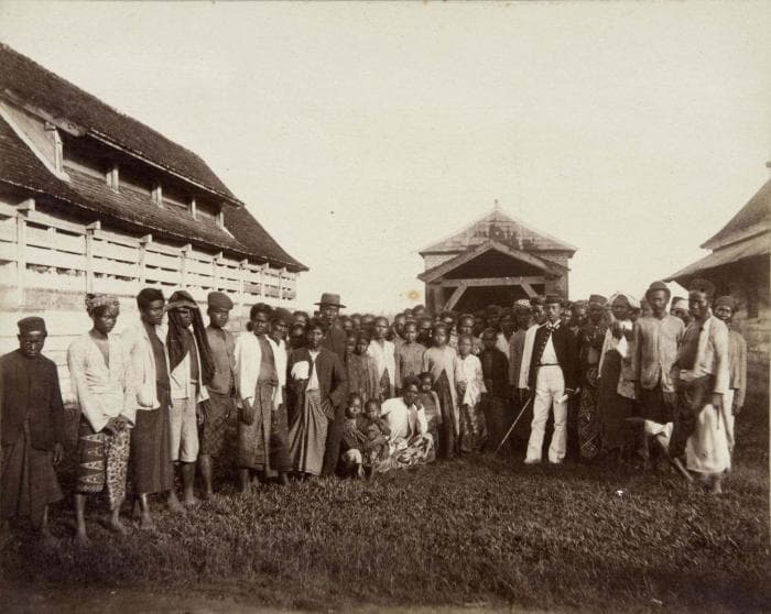 Orang Jawa di Kaledonia Baru pada masa penjajahan Hindia Belanda. (Kemlu)