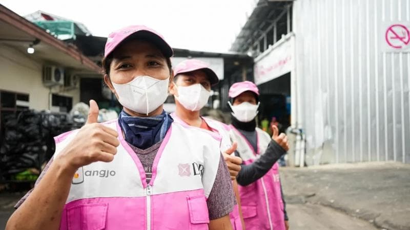 Jangjo merupakan start up yang berkomitmen mewujudkan Indonesia Bersih Sampah 2025. (Jangjo)