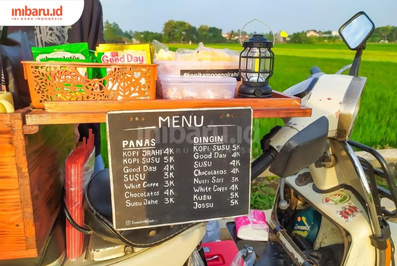 Harga menu kopi di Veskop sangat murah meriah, bukan?&nbsp;(Inibaru.id/ Rizki Arganingsih)