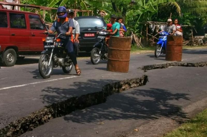 Istilah "lindu" sudah eksis sejak kurang lebih seribu tahun lalu. (X/Merapi_uncover/Djoksuwarno)