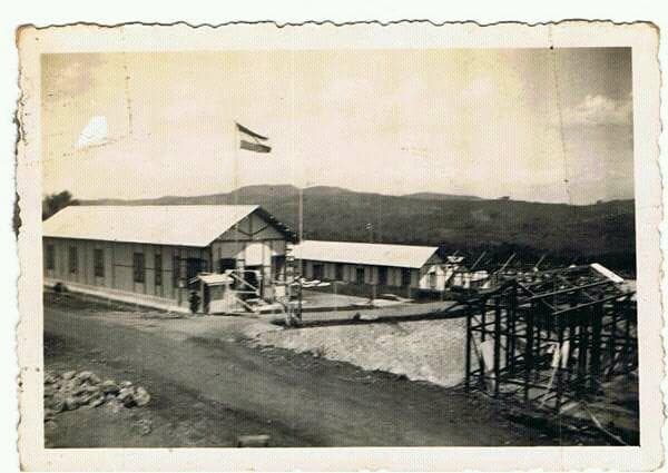 Barak Bantir pada zaman Belanda. (X/Romish97561080)