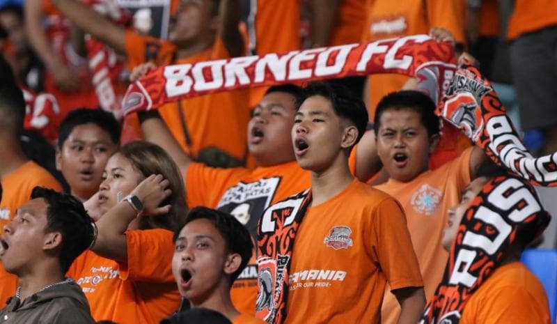 Borneo FC, klub sepak bola dari Kalimantan. (Kaltimpost/Anggi Pradhita)