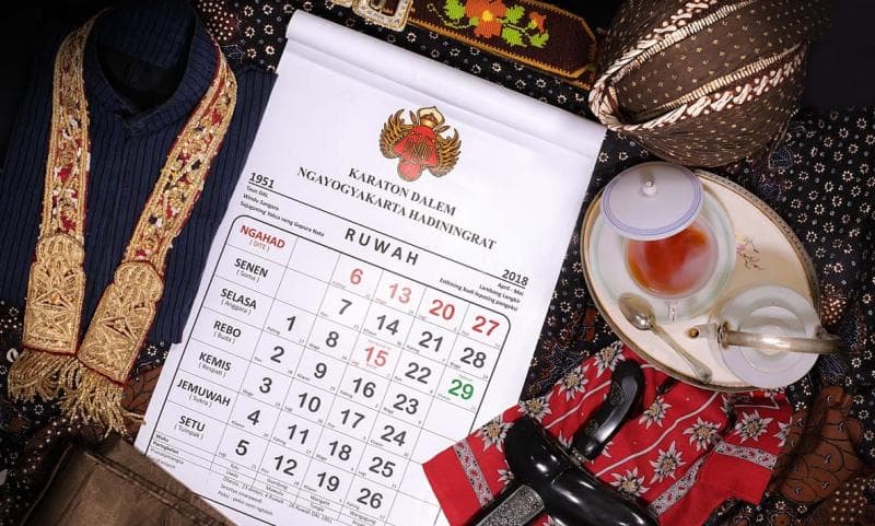 Penanggalan Jawa masih lekat dengan masyarakat Jawa zaman sekarang. (Kratonjogja)