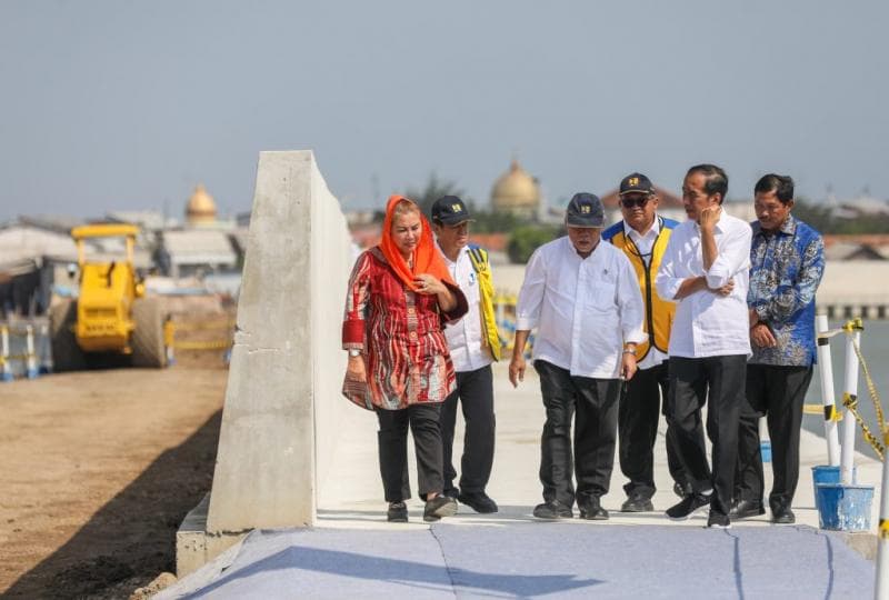 Proyek ini sudah berjalan 85%. (Humas Pemprov Jateng)