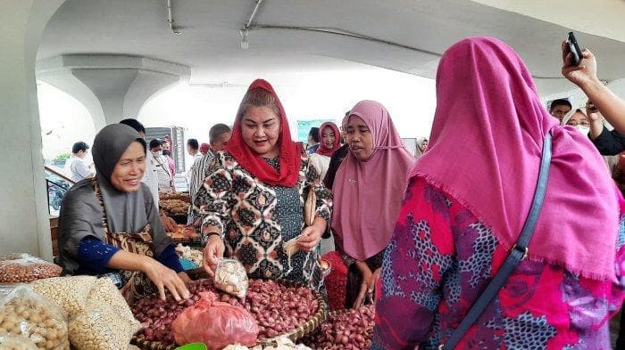 Wali Kota Semarang meluncurkan berbagai program untuk mengatasi inflasi. (Tribun Jateng/Eka Yulianti Fajlin)