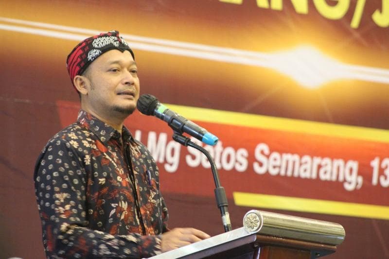 Ketua KPU Jateng Handi Tri Ujiono mengungkapkan setiap coklit memiliki tantangan yang berbeda-beda. (Joglo Jateng)