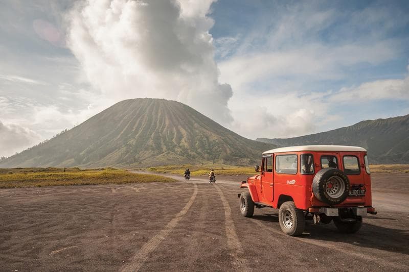 Kawasan Taman Nasional Bromo Tengger Semeru masih belum terbebas dari ancaman kebakaran hutan dan lahan. (Istimewa)