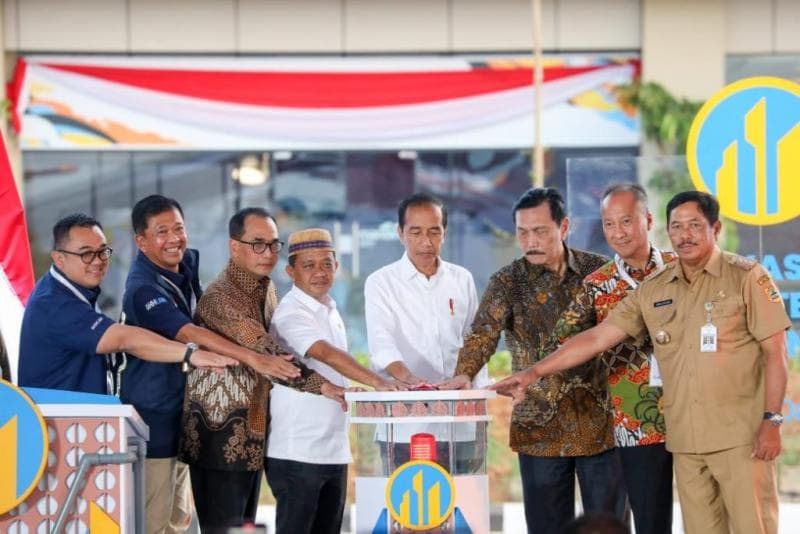 Presiden Jokowi meresmikan Kawasan Industri Terpadu Batang (KITB) pada Jumat (26/7/2024). (Diskominfo Jateng)