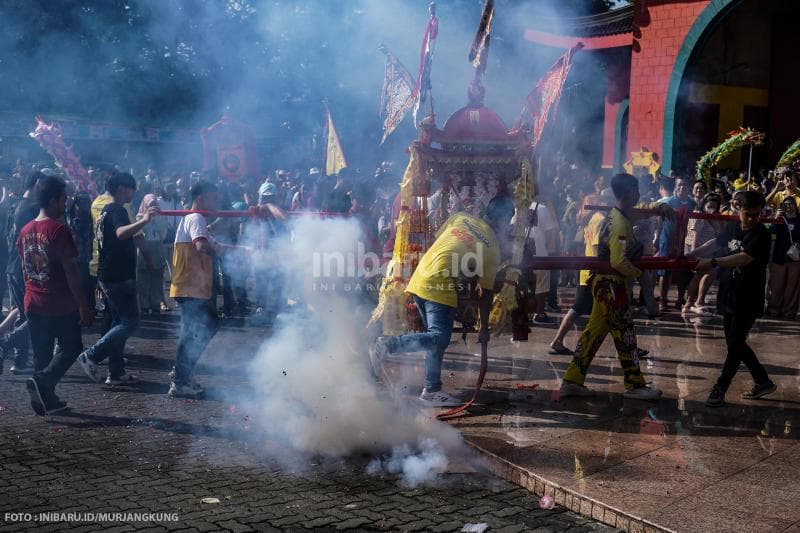 Petasan menjadi bagian dalam Festival Cheng Ho.