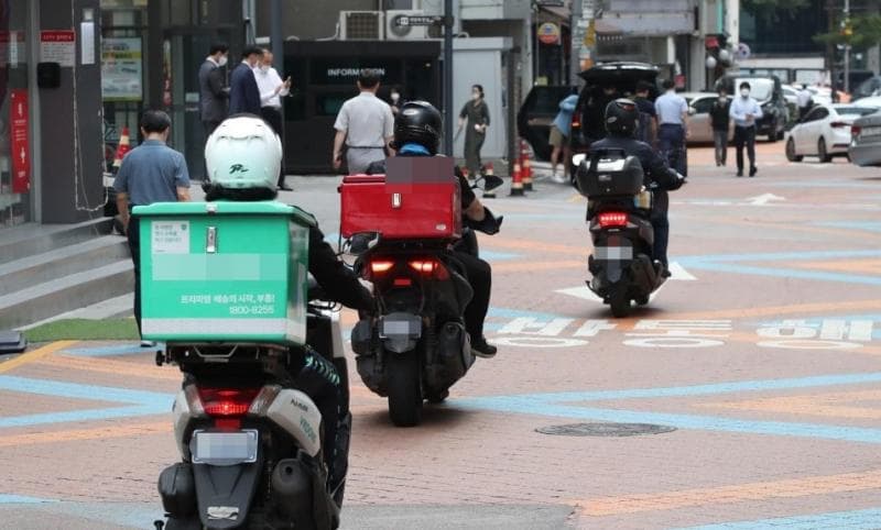 Sepeda motor jarang ditemukan di Korea Selatan. (Koreaherald)