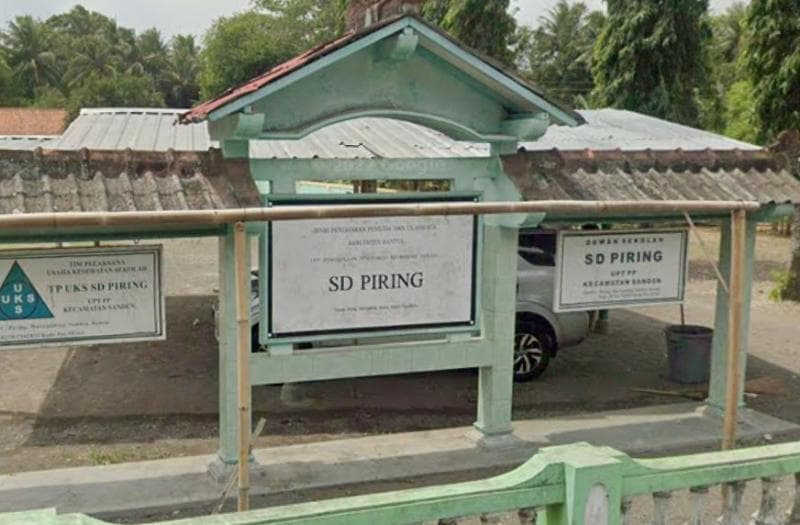 Dusun Piring di Bantul. (Google Street View)