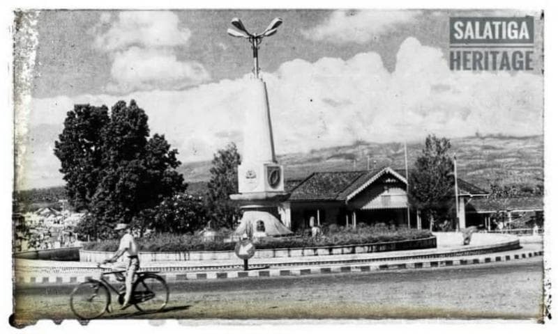 Tugu Jam Tamansari, Saksi Bisu Sejarah Salatiga di Zaman Belanda ...