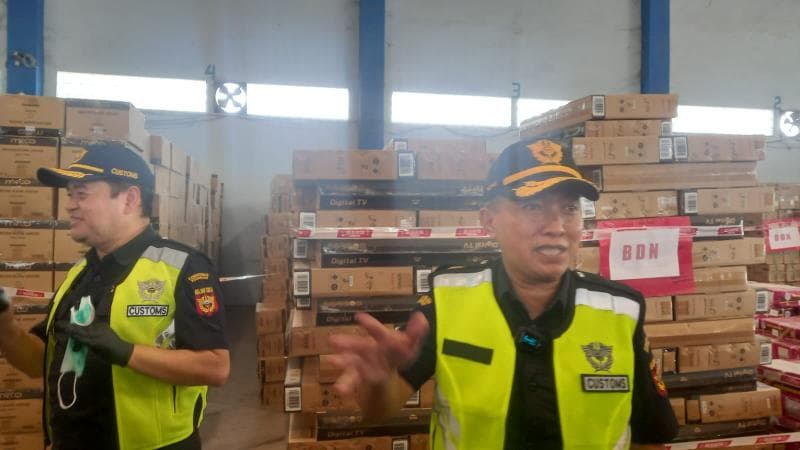 Bea Cukai Tanjung Emas Tindak 542 Barang Impor dari Malaysia dan Tiongkok