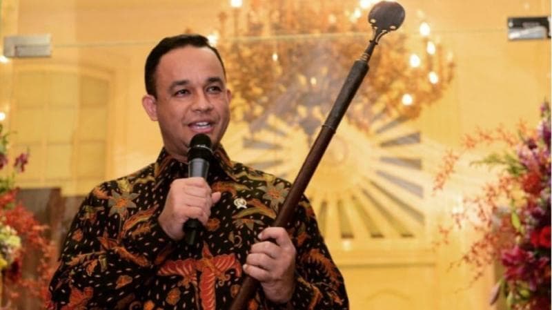 Tongkat Pangeran Diponegoro saat pulang ke Indonesia pada 2015 lalu. (Suara/IG Aniesbaswedan)