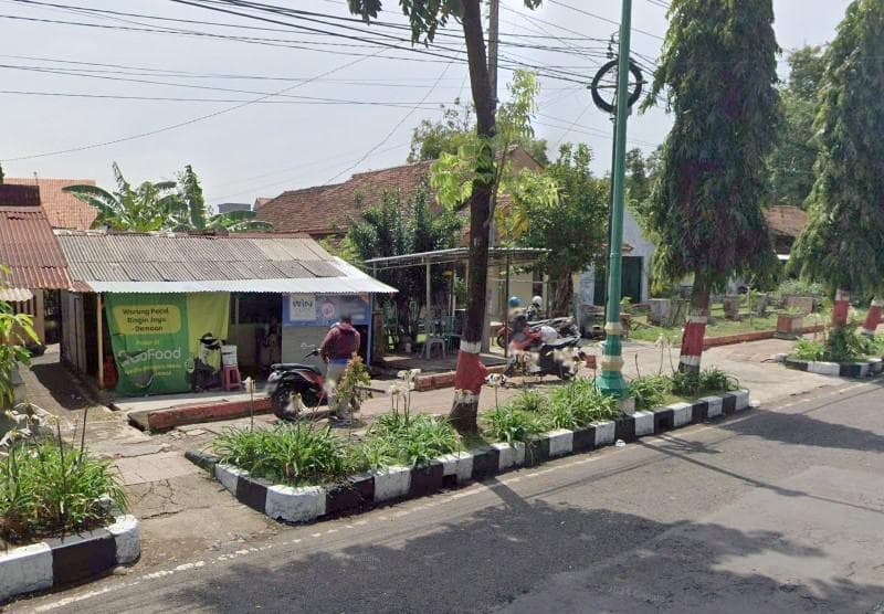 Lokasi Warung Pecel Ringin Jaya yang menyajikan pecel latoh. (Google Street View)