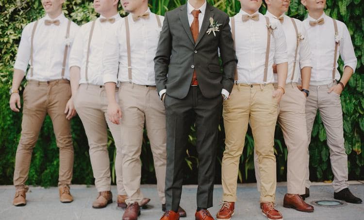 Sama dengan bridesmaid, groomsmen bertugas memberikan dukungan emosional kepada mempelai laki-laki. (tendasidomulyo)