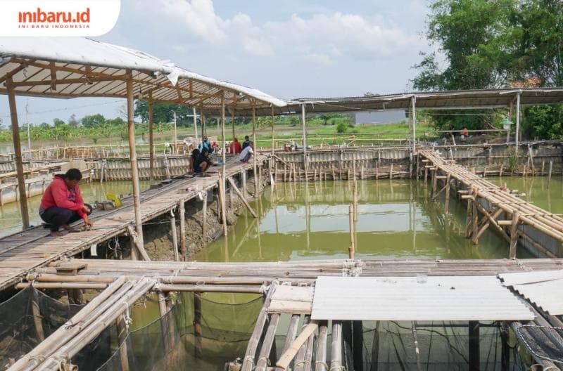 Para lelaki masih mendominasi kunjungan di Kolam Pemancingan Ikan Sekawan di Kecamatan Sayung, Kabupaten Demak. (Inibaru.id/ Sekarwati)