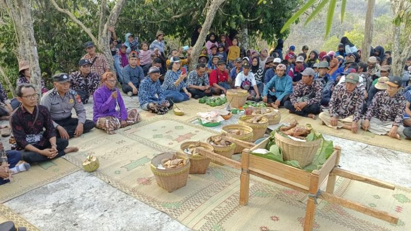 Tradisi Jaluk Udan di Giripurwo, Gunungkidul, DIY. (Pidjar/Arista Putri)