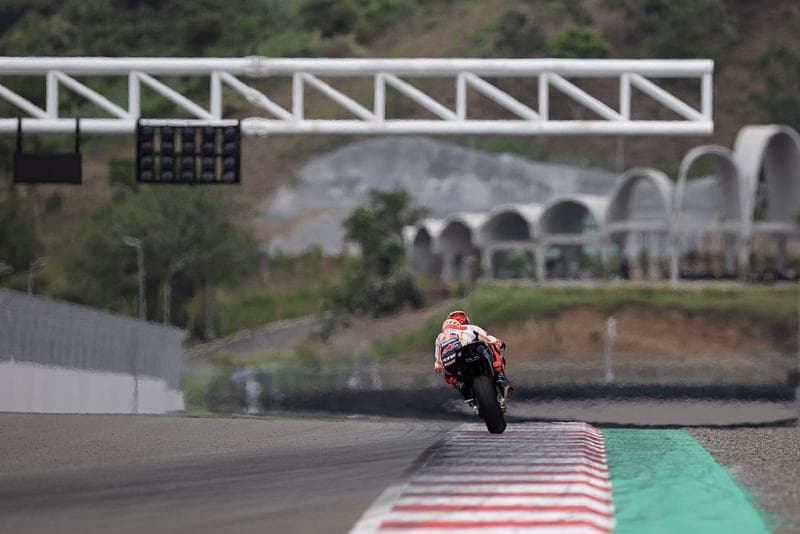 Gelaran MotoGP di Sirkuit Mandalika pada 2024 digelar pada 27-29 September. (Wikipedia/Flickr/Box Repsol)