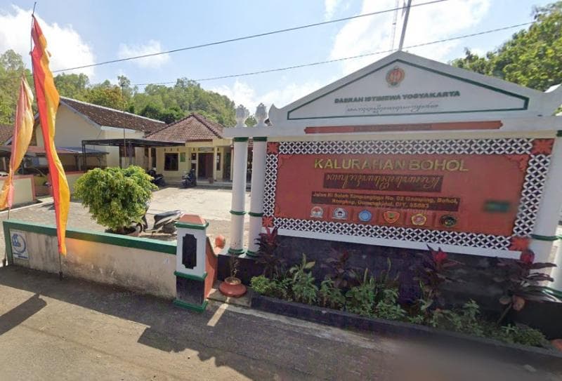 Tradisi Kromojati terus dilestarikan di Kalurahan Bohol, Gunungkidul. (Google Street View)