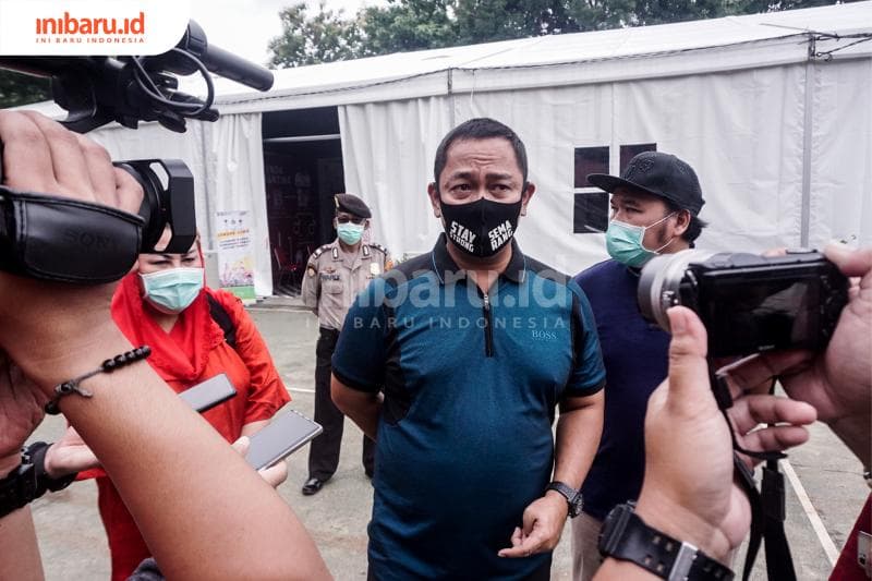 Wali Kota Semarang Hendrar Prihadi sudah menyampaikan usulan PSBB kepada Gubernur Jawa Tengah. (Inibaru.id/ Audrian F)<br>