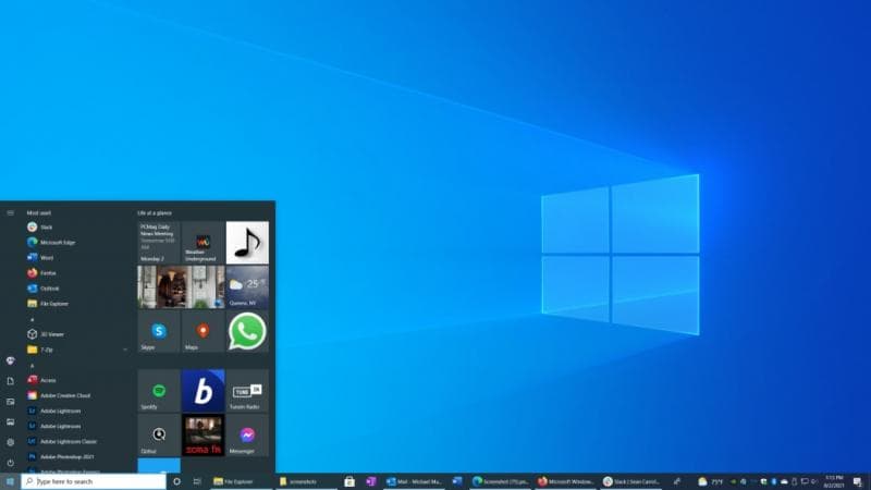 Windows 10 dirilis pada 2015. (PCMag/Microsoft)