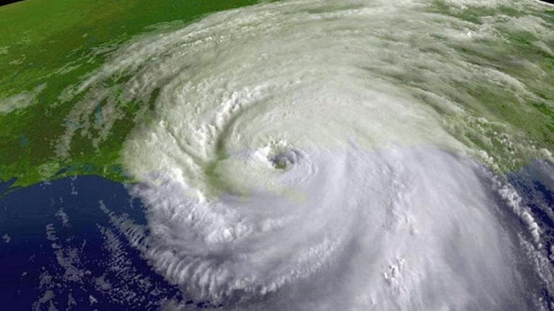 Badai Katrina yang menenggelamkan New Orleans pada 2005. (NOAA)