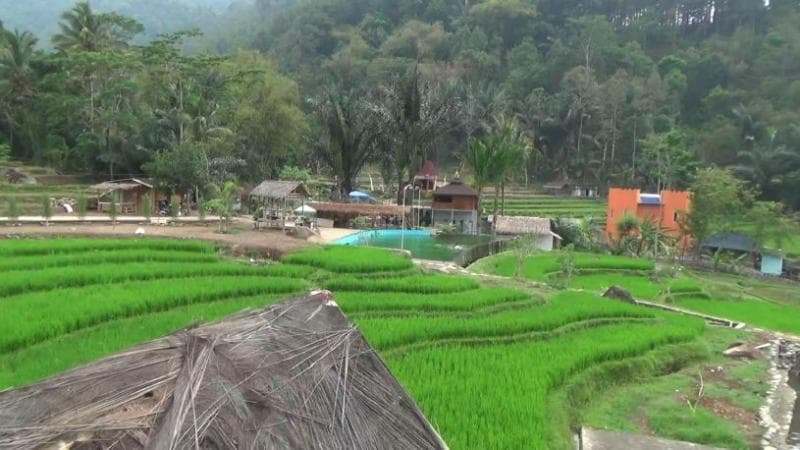 Pemandangan di Kalikesek yang terasa asri. (Halo Semarang)&nbsp;